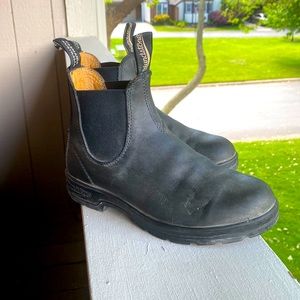 Blundstone rustic black boots